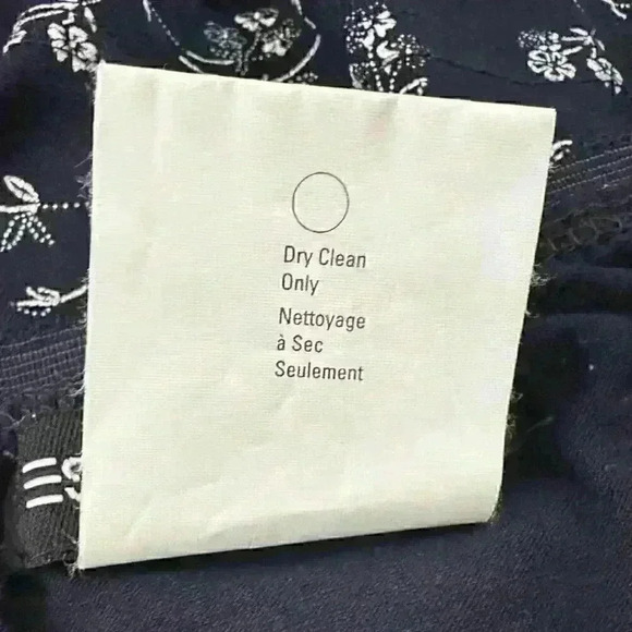 Esprit De Corps Size‎ Large White Flowers Blue Tank - Picture 4 of 4